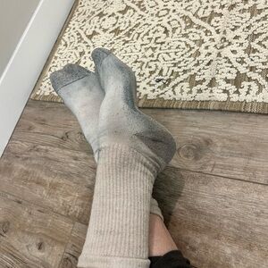 30 Days Moist and Crusty Muscle Mommy Gym Worn Socks